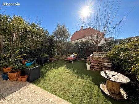 t3 + jardin au calme absolu au cœur du 12è