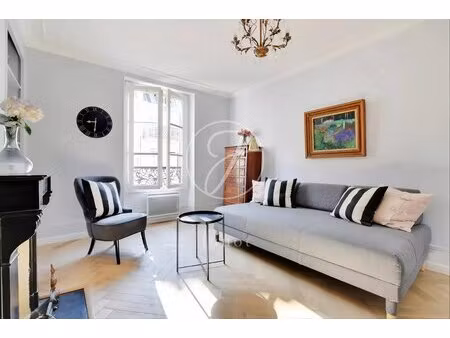 paris 7e - cler / bosquet - appartement à vendre - 3 pièces - 51 53m² carrez - 2 chambres 