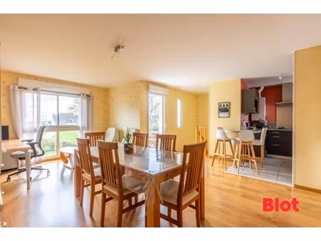 à vendre blot immobilier - appartement 3 chambres avec jardin