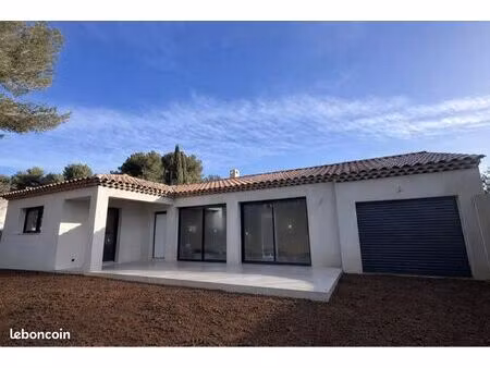 ? grans – maison t4 plain-pied 90 m² + terrain 400 m²