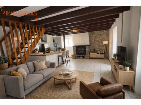 maison 3 chambres + bureau