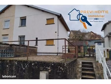 maison mitoyenne 3 chambres avec garage à thaon les vosges