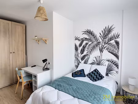 a louer - chambre en colocation dans un appartement de 5 piè