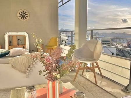 appartement traversant à la vue exceptionnelle