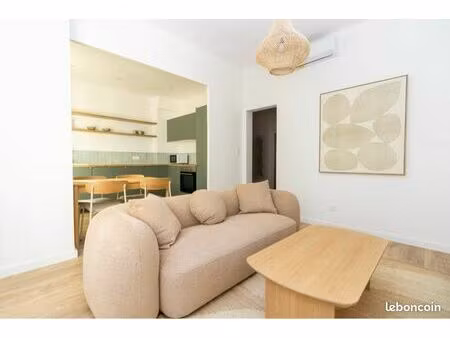 joli t3 meublé cinq avenues/blancarde