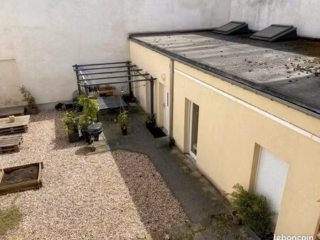 ? t3 65 m² esprit maison + terrasse & jardin – hyper centre nancy