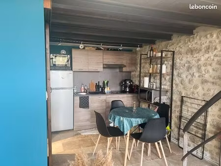 appartement t2 meublé  avec terrasse–disponible au 1er avril