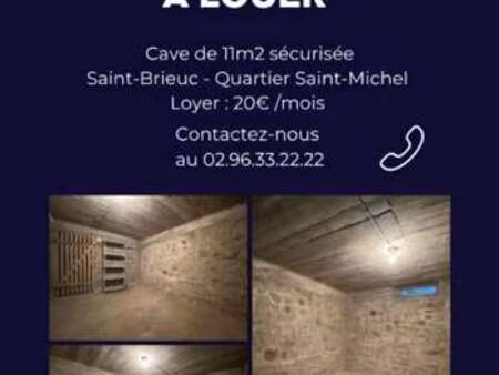 location garage box et parking à saint-brieuc (22000) : à louer / 10m² saint-brieuc