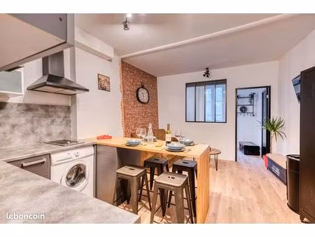 ⭐ t1 bis meublé la rochelle hypercentre – dispo mars 2026