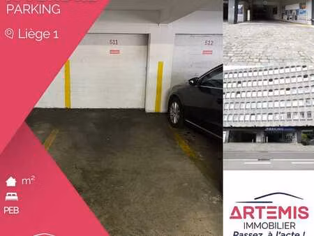 parking sécurisé au 5ᵉ étage — boulevard de la sauvenière