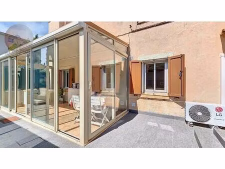 cannes à vendre 2 pièces 45 m2 en rez-de-chaussée de villa avec terrasse et véranda