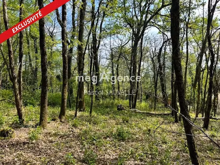 vente terrain 4560 m² à chancelade (24650)  48 000 €