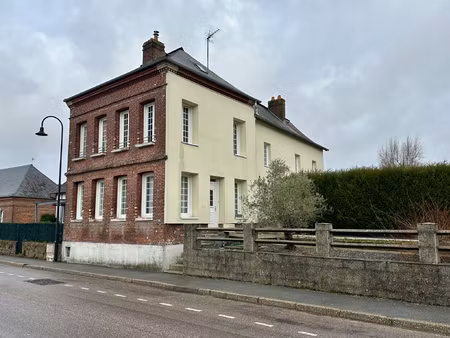 maison rénovée 110 m2 centre saint-nicolas-d'aliermont j