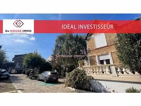 propriété de caractère 10 pièces 180 m2 habitable sur 850 m2 -93220 gagny