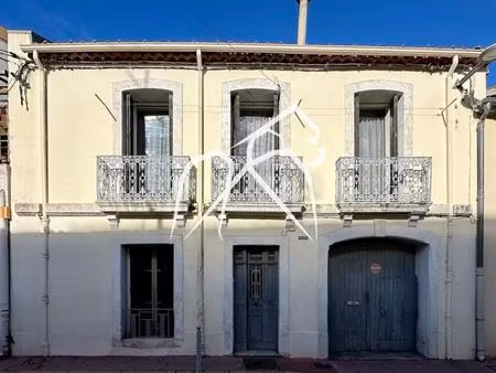 maison de ville à rénover | 5 pièces | montpellier | 214m² + garage 36m²