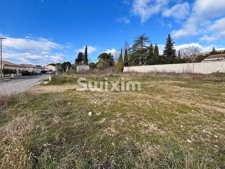 vente terrain à batir 404 m² à sauzet (26740)  83 000 €