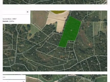 ensemble forestier de 3 parcelles attenantes – idéal chasse / bois