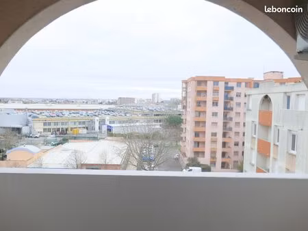 toulouse boulevard de l’embouchure  t1 30 m² avec balcon et garage sous-sol