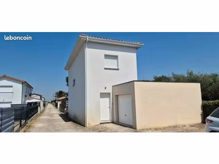 maison t3 r+1 - 67 m² - garage - jardin