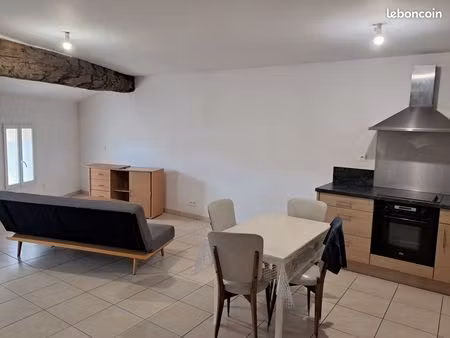 appart 60m²climatisé 1 chambre avec garage
