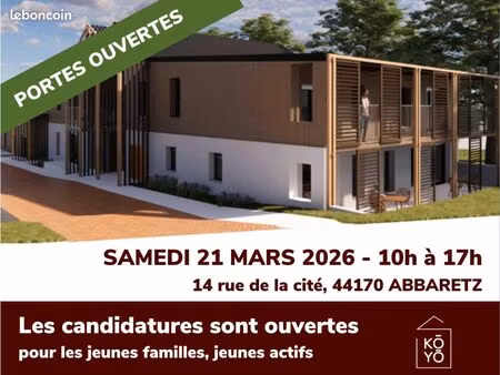 appartement neuf 48m² – abbaretz – résidence kōyō