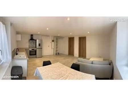 f2 meublé - moderne et entièrement rénové