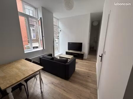 appartement t3 meublé - 45 30 m² - totalement rénové