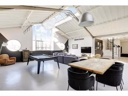 superbe loft 183 m² avec toit-terrasse à alfortville