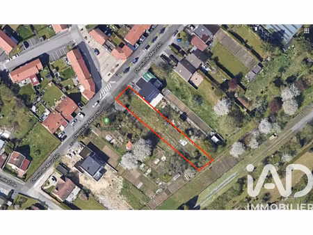 vente terrain 669 m² à lezennes (59260)  249 000 €