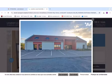 location immeuble mixte tatinghem  4 440€ pas-de-calais nord-pas-de-calais n°