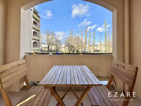 t4 traversant avec grand balcon - fontaine les dijon