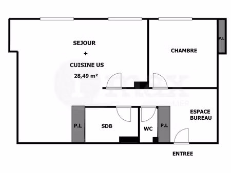 levallois - 2 pièces - 445 000 € fai