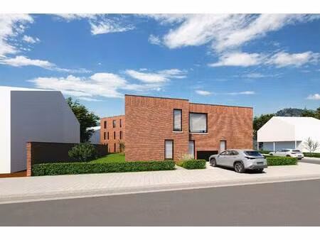 nieuwbouwproject in genk met 3 woningen en 5 appartementen