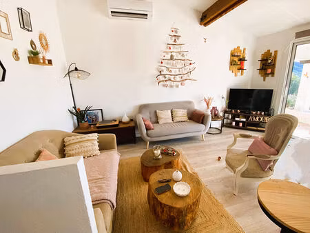 charmante maison 3 chambres proche du golf avec aperçu mer.