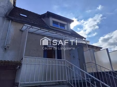 maison de village - cave voutee - jardin clos