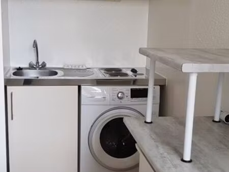 st martin d'hères t1 + cabanon + jardin potager