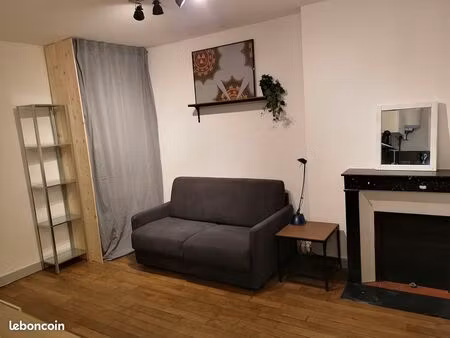 studio meublé 20 m² – quartier mairie de saint-ouen – métro 14 & 13