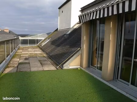 appartement f2 meublé avec terrasse exposée ouest plus 1 parking en sous-sol et cave