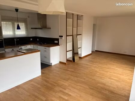 maison de ville 68m² vide - jardin privatif - quartier mjc fresnes - proche rer b - dispon