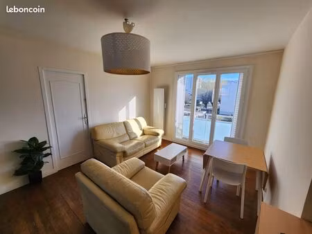 appartement t4 meublé de 60 m2 - 3 chambres - récent en très bon état