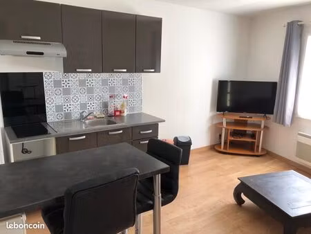 maison meublée - 1ch – 35m² - jardinet - t2 - eau  chauffage  electricité inclus