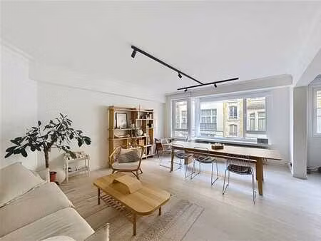 ixelles : splendide appartement meublé 2 ch + terrasse