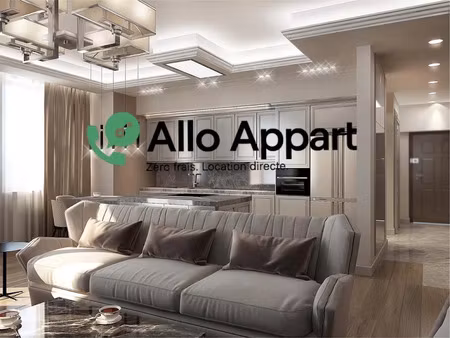 location meublée appartement 2 pièces 48 m² à paris 17ème (75017)  1 150 €