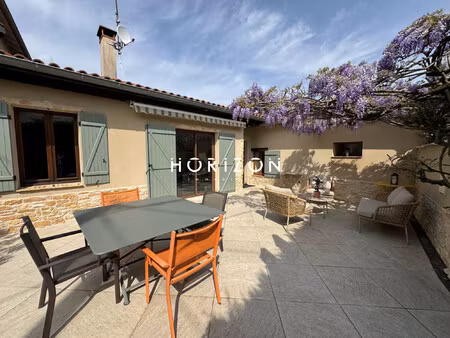 illiat : maison 122 m2 / 3 ch / 581 m2 terrain / garage