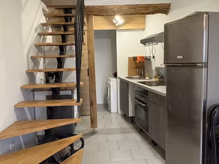 location meublée maison 3 pièces 44.02 m² à montreal (11290)  430 €