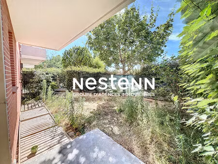 perpignan appartement 2 pièces 43.99 m2  jardin et place de parking