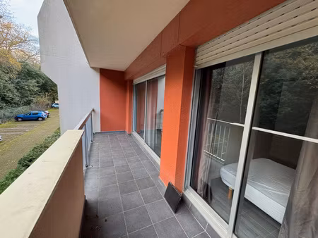 arcachon - t1 bis meublé - 32.55 m2 avec loggia et parking