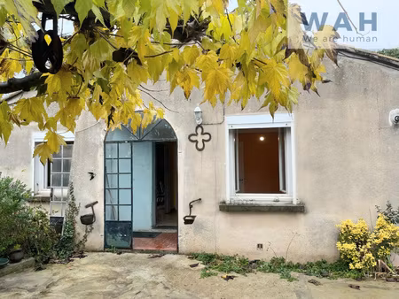 maison t5 plain pied a renover + jardin - 34400 saint-nazair