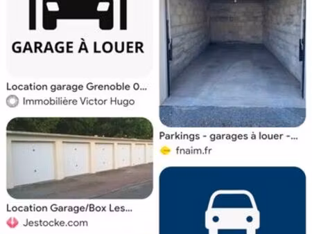 recherche location garage