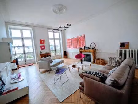 vente appartement 5 pièces à nantes centre ville (44000) : à vendre 5 pièces / 190m² nante